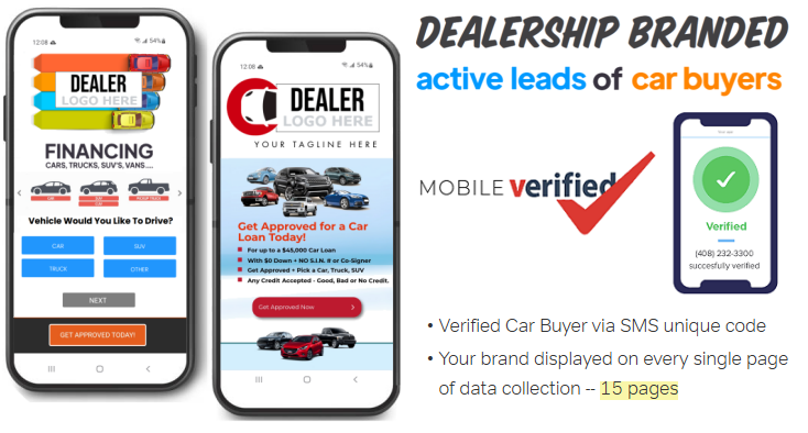 Car Loan Active Car Buyer Leads