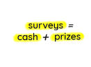 Cash Surveys